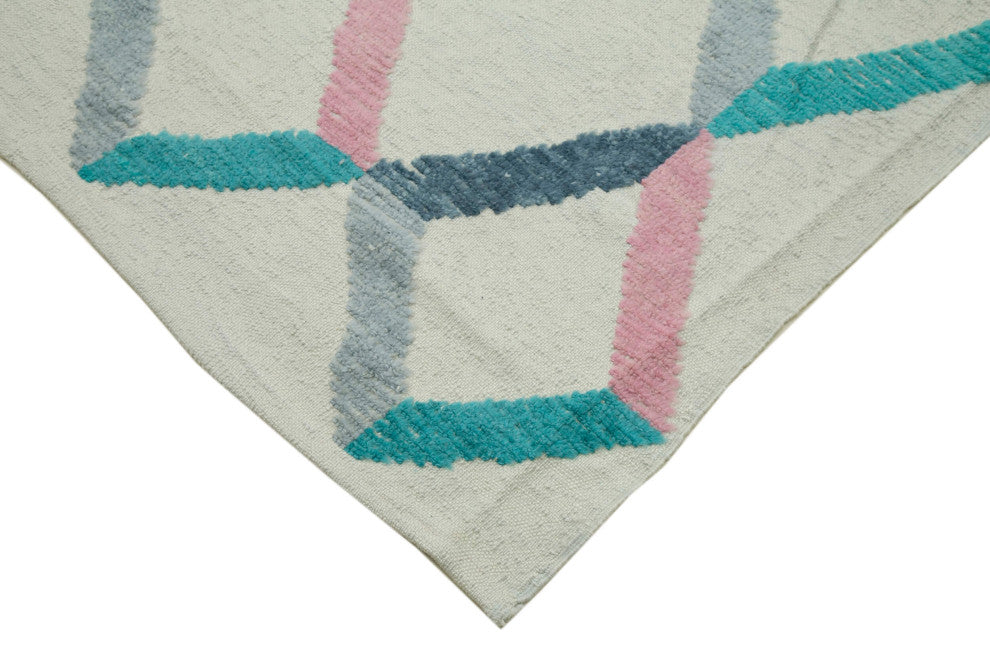 Rug N Carpet - Handmade Decorative 9' 0'' x 13' 8'' Moroccan Area Rug