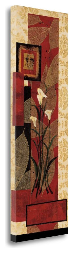 "Floral Fantasy I" By Rosa Solano, Giclee Print on Gallery Wrap Canvas