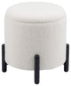 Calistoga Ottoman Ivory