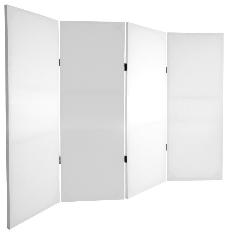 3' Tall Do It Yourself Canvas Room, 4 Panel