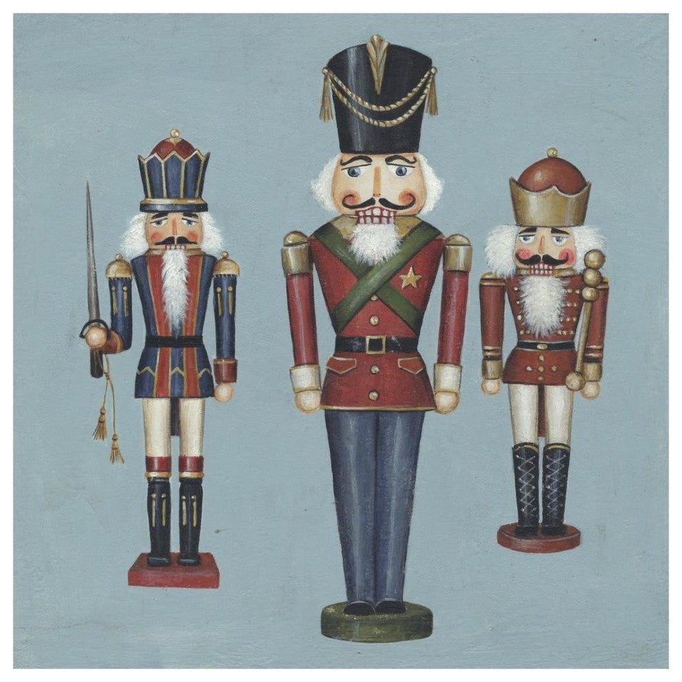 "Solider Nutcrackersckers" Digital Paper Print by David Carter Brown, 32"x32"