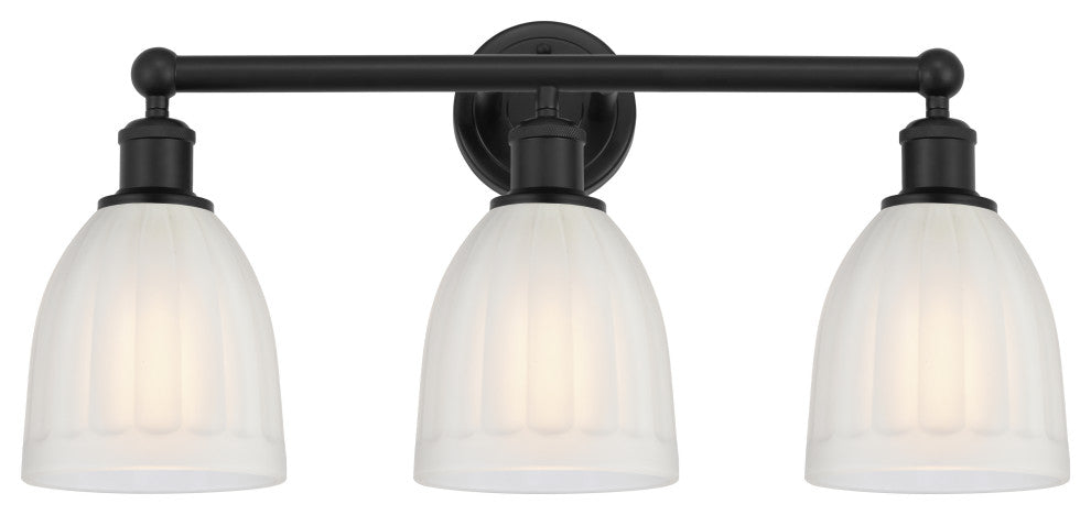 Innovations 616-3W-BK-G441 3 Light 23.75" Bath Vanity Light, Matte Black