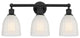Innovations 616-3W-BK-G441 3 Light 23.75" Bath Vanity Light, Matte Black