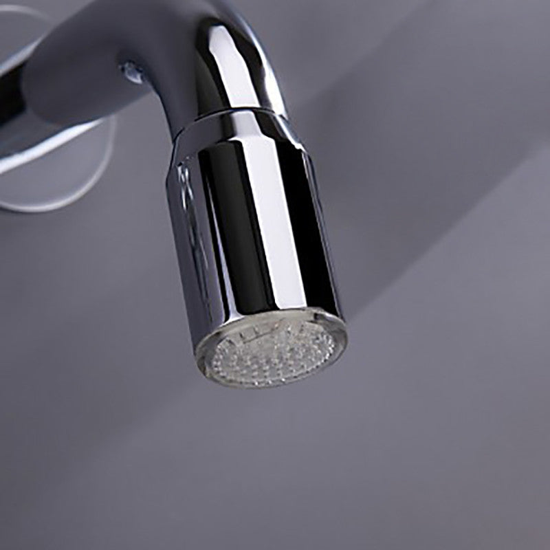 Juno LED Shower Set With Diverter, mixer and led spout, Available in 3 sizes, 8"