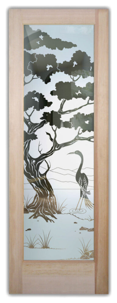 Interior Prehung Door or Interior Slab Door - Bonsai Egret - Primed - 28" x...