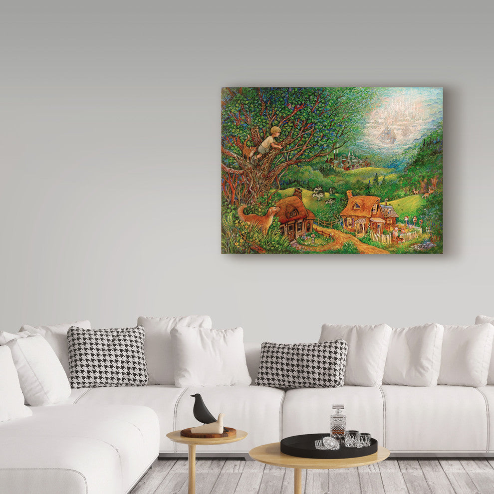 "Far Away" by Bill Bell, Canvas Art