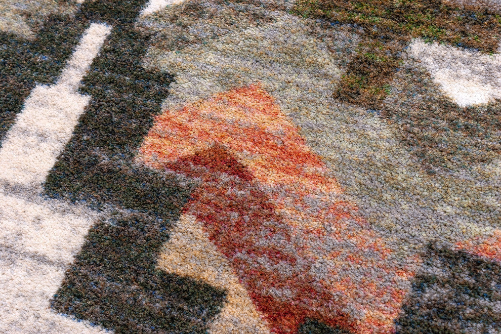 Shake Your Shawl, Green, 4'x5'