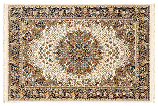 Oriental Weavers Masterpiece Ivory and Multi 3'10"x5'5" Indoor Rug