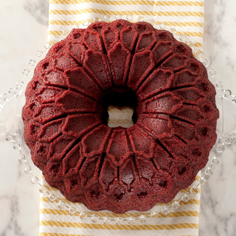 Nordic Ware Stained Glass Cast Aluminum Bundt Pan