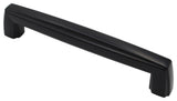 Breton Pull, Matte Black, 6" Pull