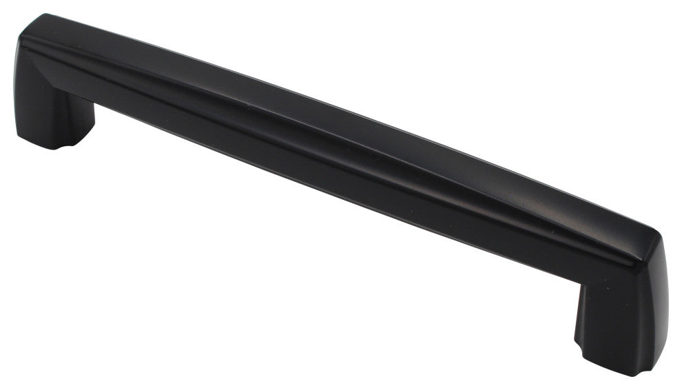 Breton Pull, Matte Black, 6" Pull