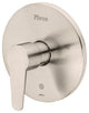 Pfirst Modern Valve, Trim Only, Brushed Nickel