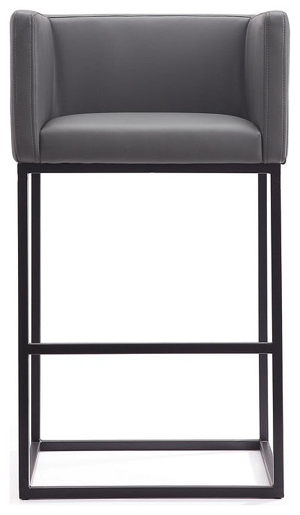 Embassy Barstool in Grey and Black