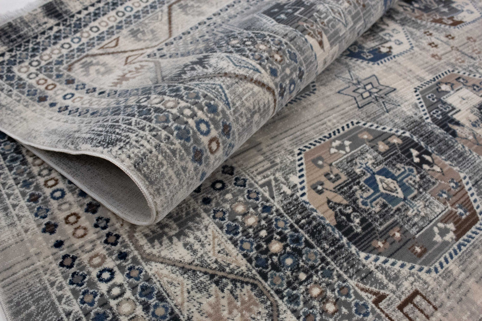 Noori Rug Latif Jodie Grey/Blue Rug