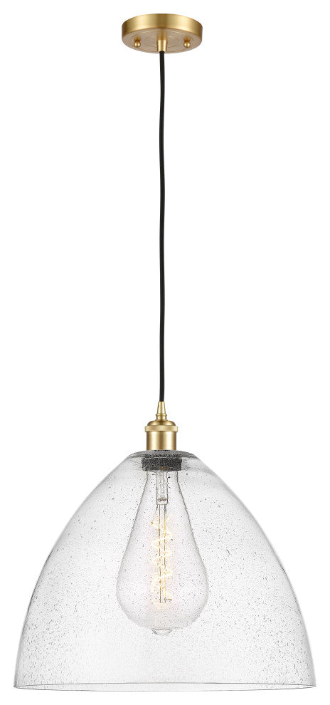 Innovations 516-1P-SG-GBD-164-LED 1-Light Pendant, Satin Gold
