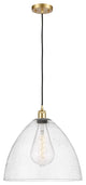 Innovations 516-1P-SG-GBD-164-LED 1-Light Pendant, Satin Gold