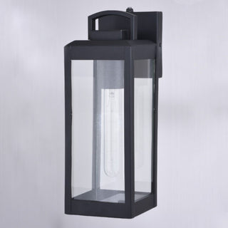 Kinzie 5" Outdoor Wall Light Textured Black