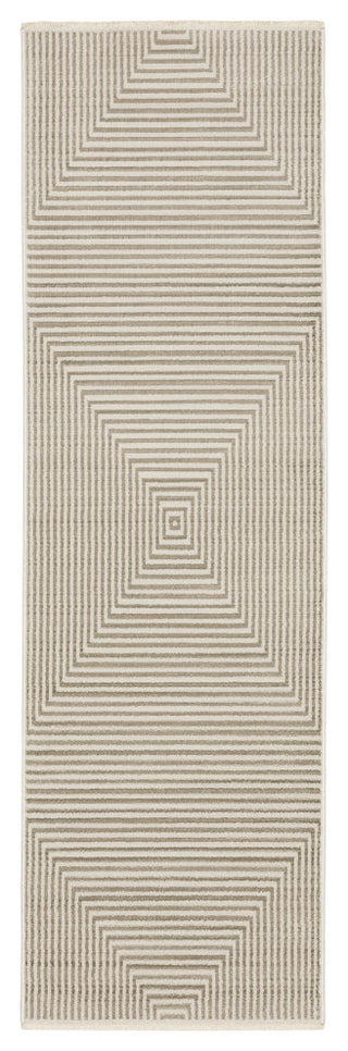 Oriental Weavers Bauer 4150E Geometric Rug, Beige, 6'7"x9'6"