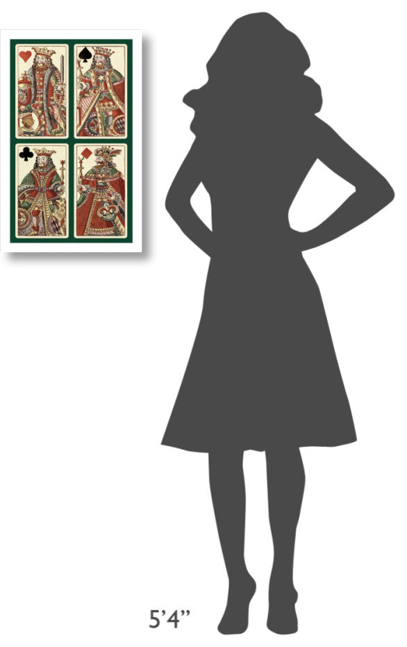 "Kings (Bauern Hochzeit Deck)" Paper Print by Andreas Benedictus Gï¿½_bl, 15"x24"
