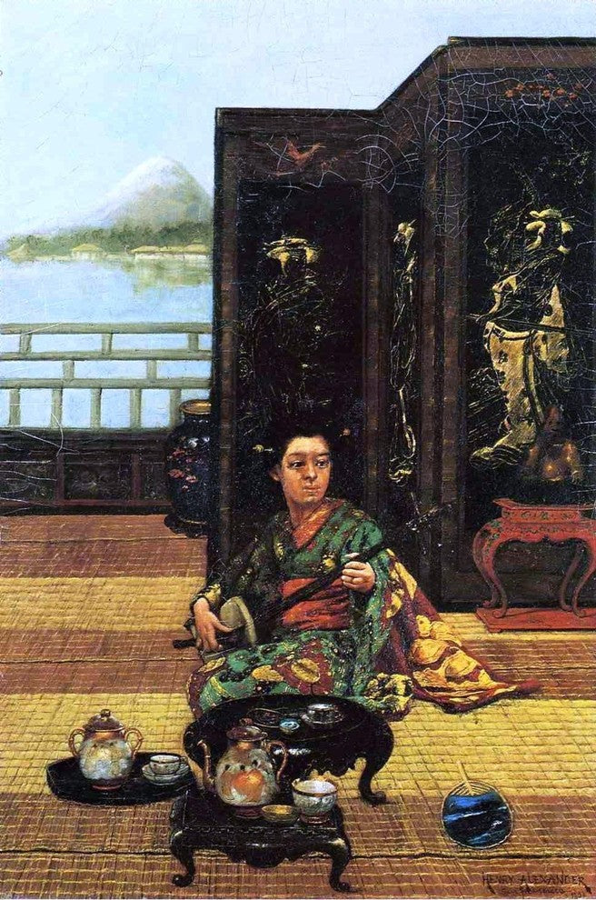 Henry Alexander Tea Ceremony, 18"x27" Gallery Wrapped Canvas Print