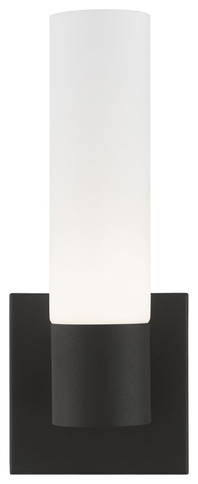 Livex Lighting Textured Black ADA Single Sconce