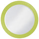 Lancelot Round Mirror, Moss Green