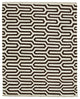Rug N Carpet - Handmade Turkish 8' 0'' x 10' 2'' Modern Design Wool Kilim Rug