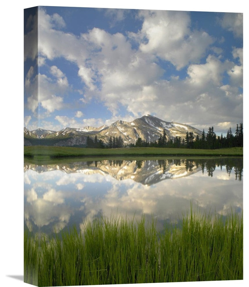 "Mammoth Peak And Scattered Clouds, Yosemite National Park, California" Artwork