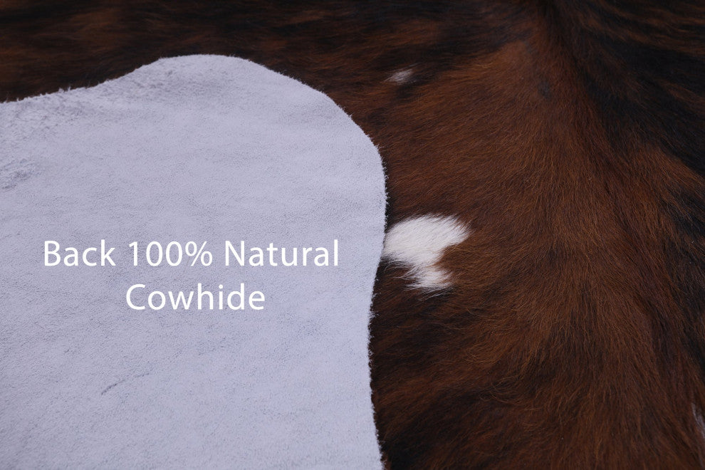 Natural Cowhide Rug 6' 9" X 5' 6" C1849