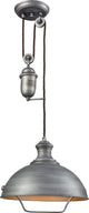 Elk Lighting Farmhouse 1 Light Pulldown Pendant