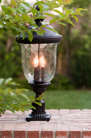 Maxim Carriage House DC 3-LT Outdoor Post Lantern Bronze - 3420WGOB