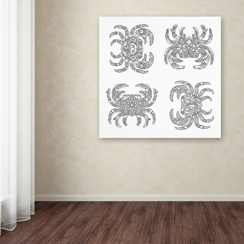 Filippo Cardu 'Crabs' Canvas Art, 24x24