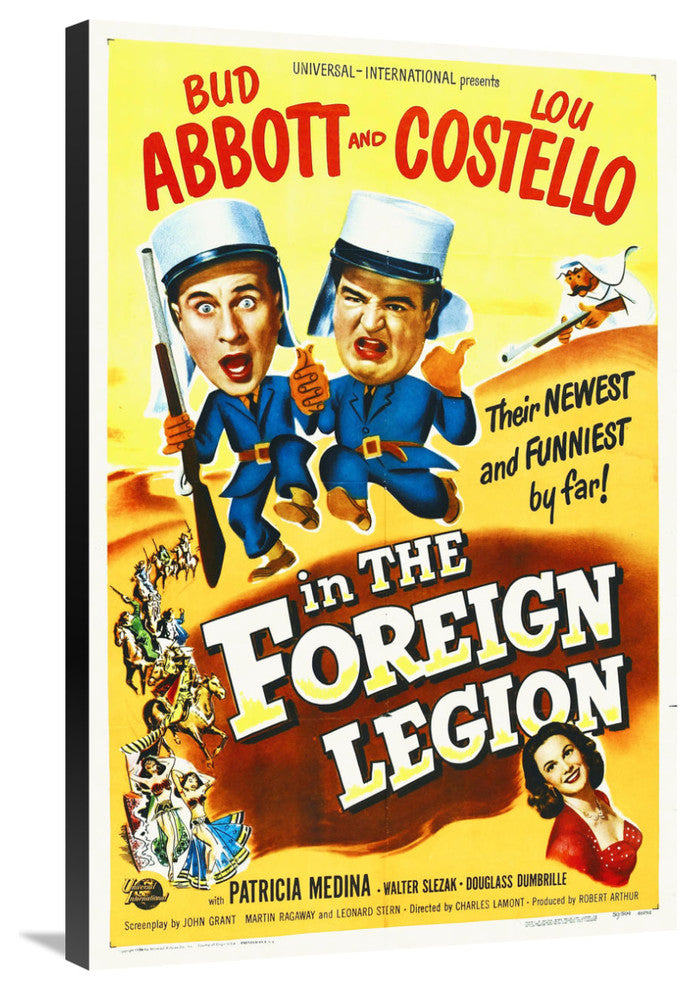 Abbott and Costello, The Foreign Legion, 01, 24x36