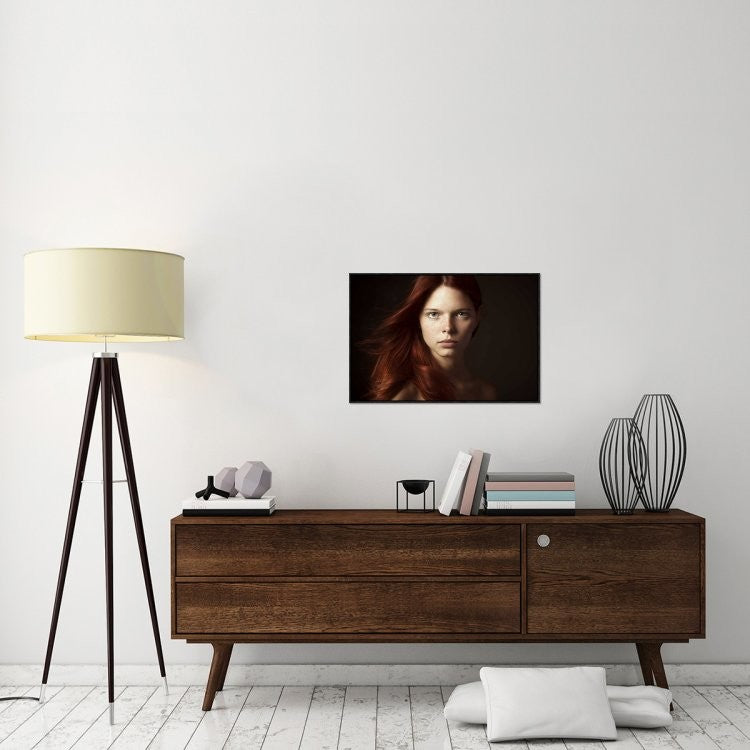 "Untitled" Framed Canvas Giclee by Danil Rudoy, 31x21"