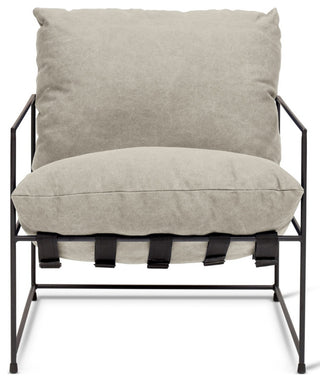 Metro Trent Accent Chair, Washed Sand Upholstery