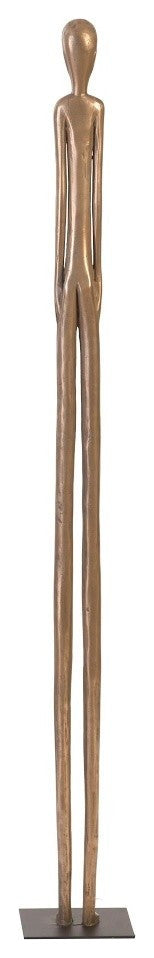 Bulol Sculpture, Polished Bronze, Large