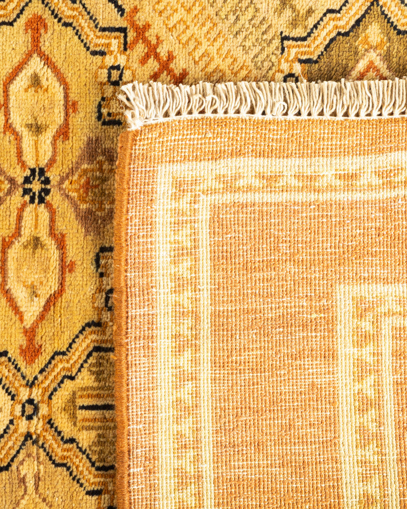 Semarang One-of-a-Kind Hand-Knotted Area Rug Brown, 3'4"x5'0"