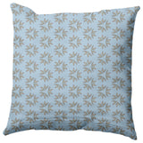 Chickens-go-round Easter Decorative Throw Pillow, After Rain Blue, 26x26"