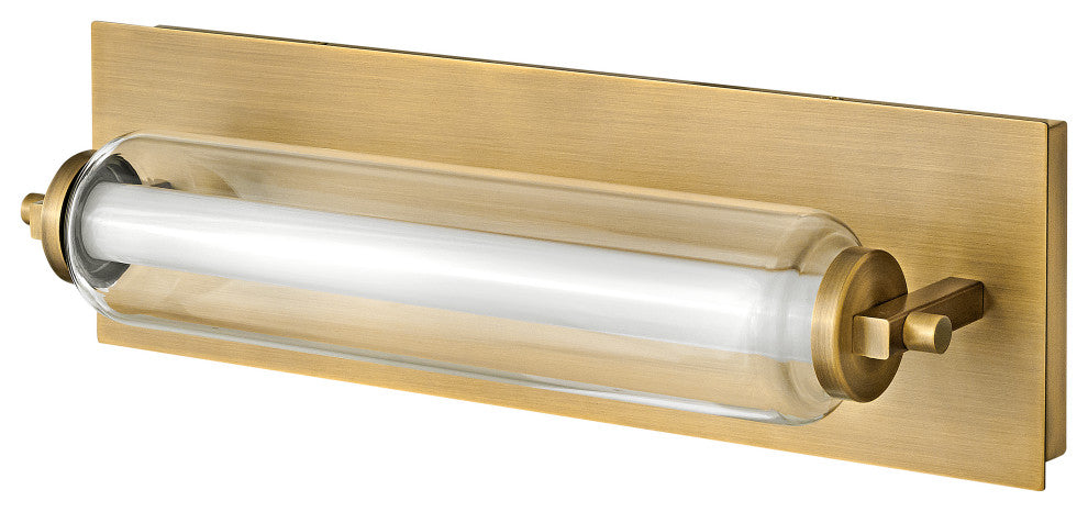 Hinkley Lucien Medium Led Vanity, Lacquered Brass