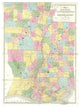 "Map of Mississippi, Louisiana and Arkansas, 1839" Paper Art, 18"x24"