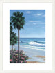 "Beach Place" Framed Digital Print by Diane Romanello, 25x33"