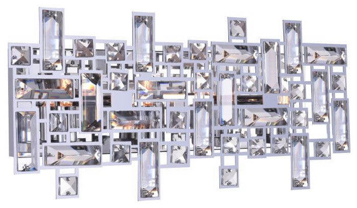 4" Vanity Light, Chrome, 4