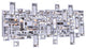 4" Vanity Light, Chrome, 4
