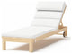 Kooper Sunbrella Outdoor Patio Chaise Lounges, Bliss Linen