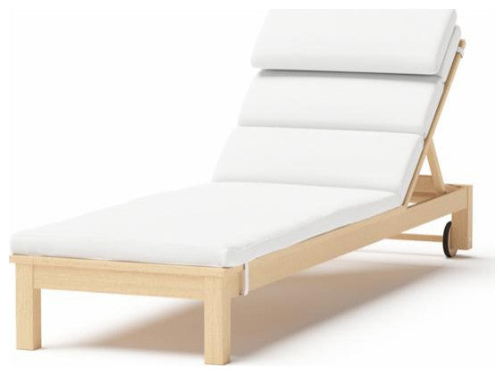 Kooper Sunbrella Outdoor Patio Chaise Lounges, Bliss Linen
