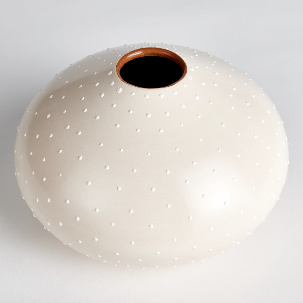 Keyla Small White Vase
