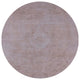 Ahgly Company Indoor Round Mid-Century Modern Area Rugs, 7' Round