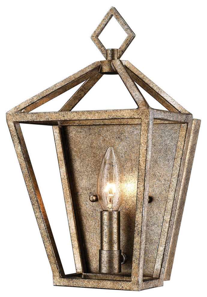 Millennium 2571-VG One Light Wall Sconce, Vintage Gold Finish