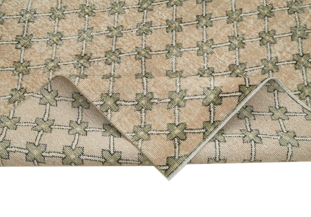 Rug N Carpet - Handwoven Turkish 5' 2'' x 8' 9'' One-of-a-Kind Vintage Rug