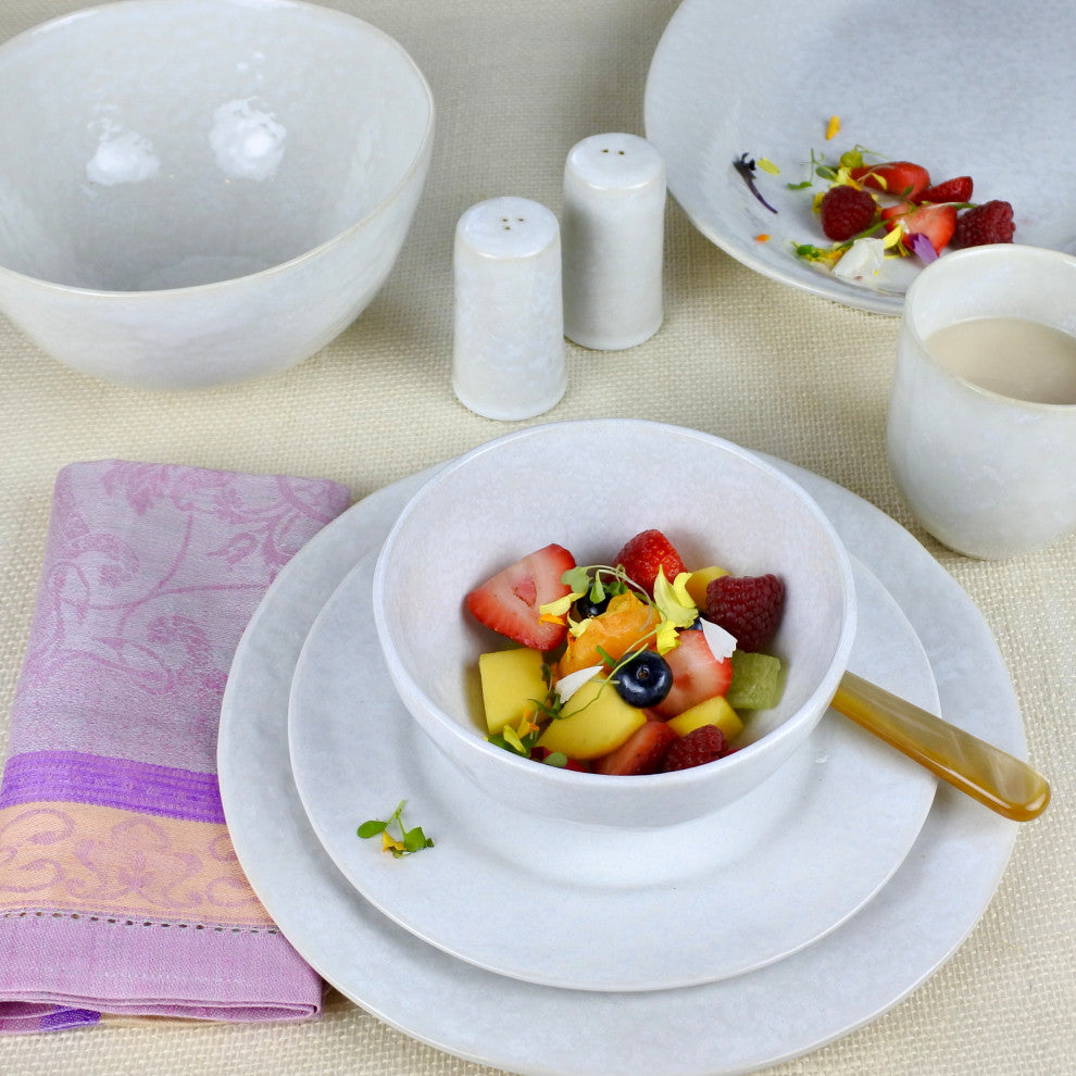 Cozina White Salad Plate